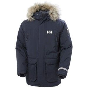 Helly-Hansen Men's Standard Reine Parka Jacket, 597 Navy, X-Large US